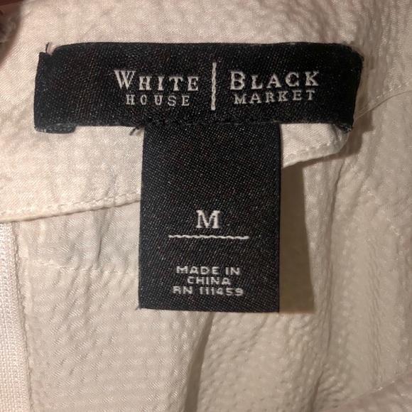 White House Black Market silk blouse - Picture 3 of 3